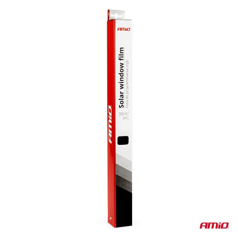 Folie solara pentru geam Amio 50x300cm transparenta 5% - Negru super inchis